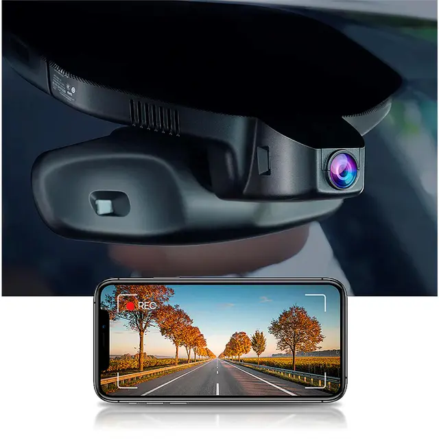 FITCAMX Integrert 4K Dashcam (foran+bak) Maserati Quattroporte (2017 - 2023) 