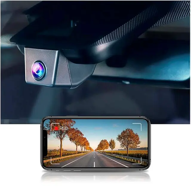 FITCAMX Integrert 4K Dashcam (foran+bak) Lexus NX (2014 - 2021) "Model A" 