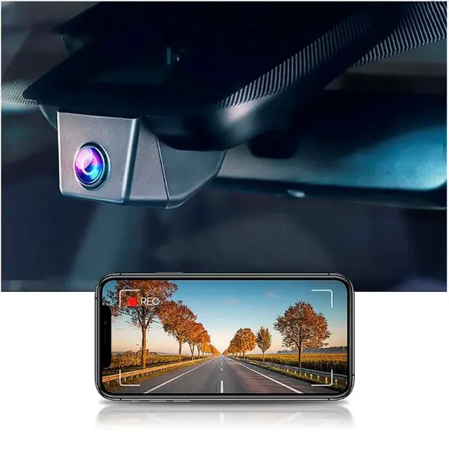 FITCAMX Integrert 4K Dashcam (foran+bak) Lexus NX (2014 - 2021) "Model B" 