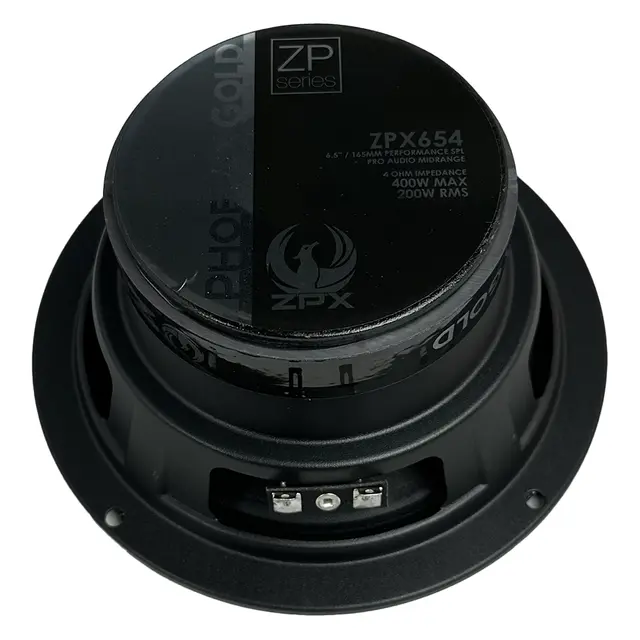 Phoenix Gold ZPX654 6,5" SPL mellomtone 6,5", 200W RMS, 400W Maks, pris per par 