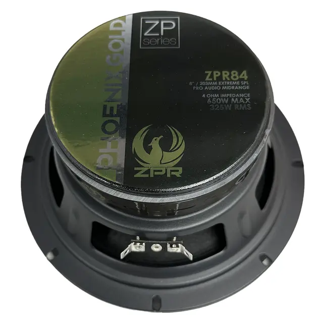 Phoenix Gold ZPR84 8" SPL mellomtone 8", 325W RMS, 650W Maks, pris per par 