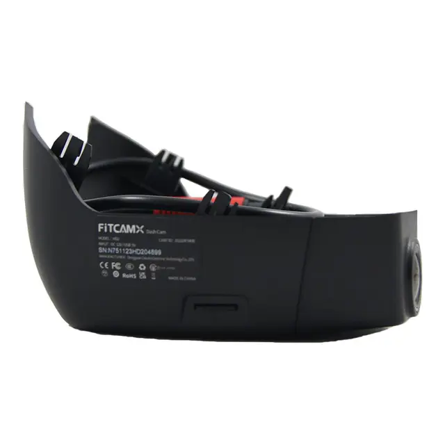 FITCAMX Integrert 4K Dashcam (foran+bak) Volvo S60/V60 (2019 ->) 