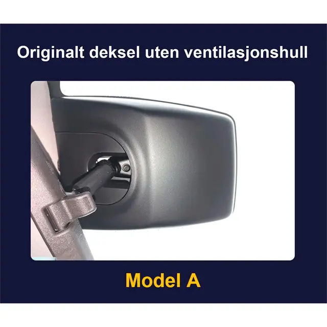 FITCAMX Integrert 4K Dashcam (foran+bak) Rav4/Across (2019 -->) Model A u/vent. 