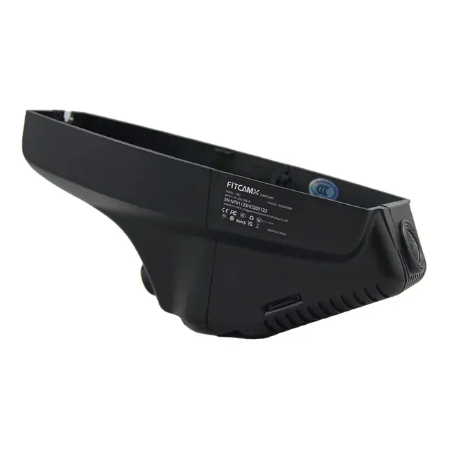 FITCAMX Integrert 4K Dashcam (foran+bak) BMW 3-serie/X1 (2005 - 2015) 