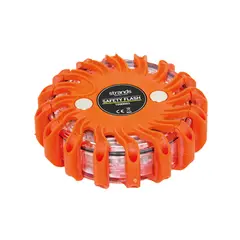 Strands Varsellys "Pucken" oppladbar Orange varslingspuck