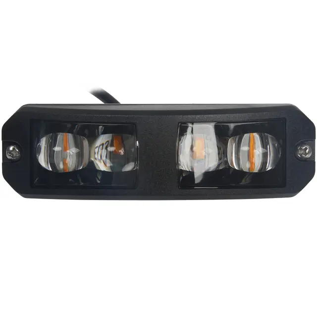 Strands Varsellys buet 5 LED, 180 graders synlighet 