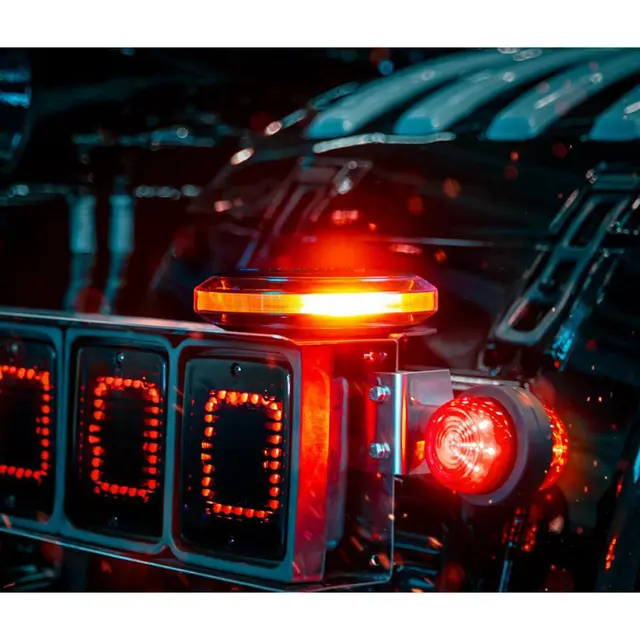 Strands Varsellys Firefly 110mm Magnetfeste og sigarett-tennerplugg 