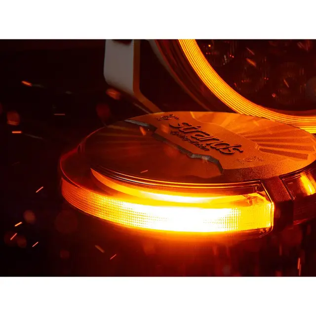 Strands Varsellys Firefly 110mm Magnetfeste og sigarett-tennerplugg 