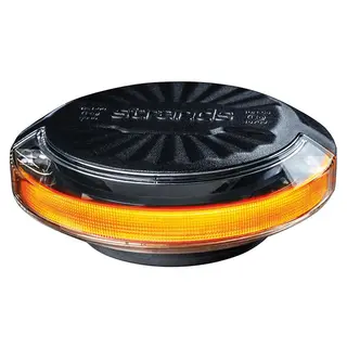 Strands Varsellys Firefly 110mm Magnetfeste og sigarett-tennerplugg