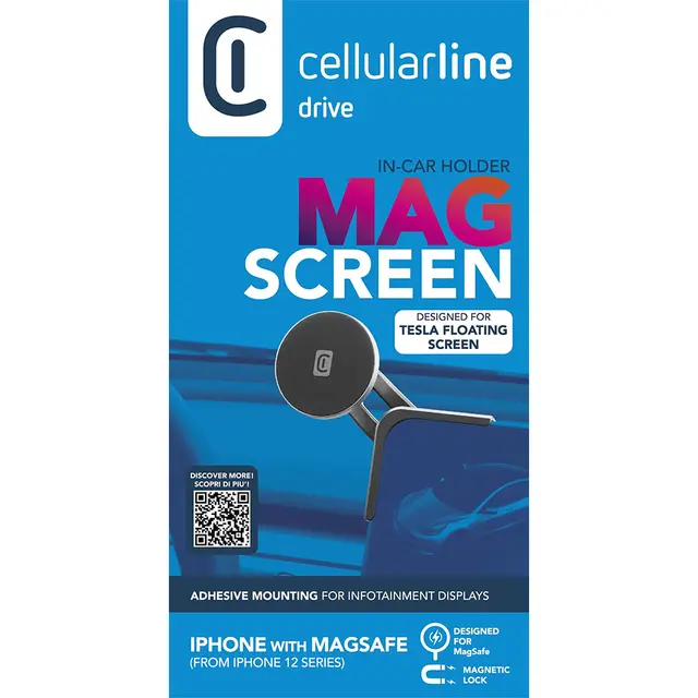 Magsafe In-Car Holder For Tesla Magsafe® telefonholder opptil 85mm 