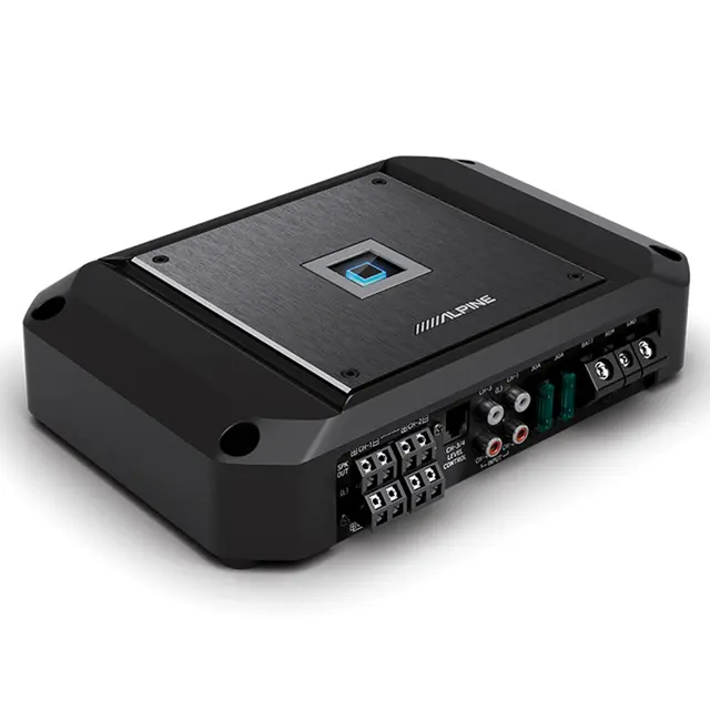 Alpine R2-A60F 4-kanals forsterker 4x150W RMS, 2 Ohm, Klasse D, Hi-Res 