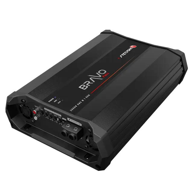 Stetsom BRAVO FULL 5000 monoforsterker 5000W RMS, 1 Ohm, SPL, Kl.D 