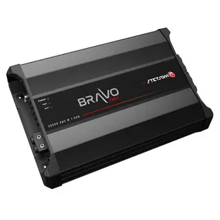 Stetsom BRAVO FULL 5000 monoforsterker 5000W RMS, 1 Ohm, SPL, Kl.D