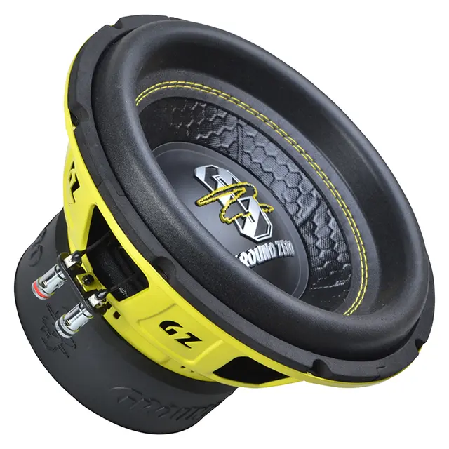 Ground Zero GZIW 10XSPL-D2 10" subwoofer 700W SPL, 2x2 Ohm, KLIPPEL 