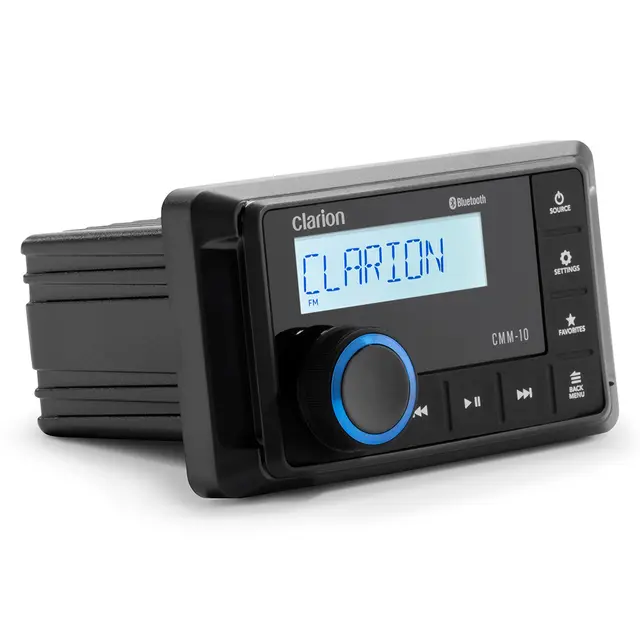 Clarion CMM-10i Marine hovedenhet 4X20W RMS, DAB+, BT, USB 