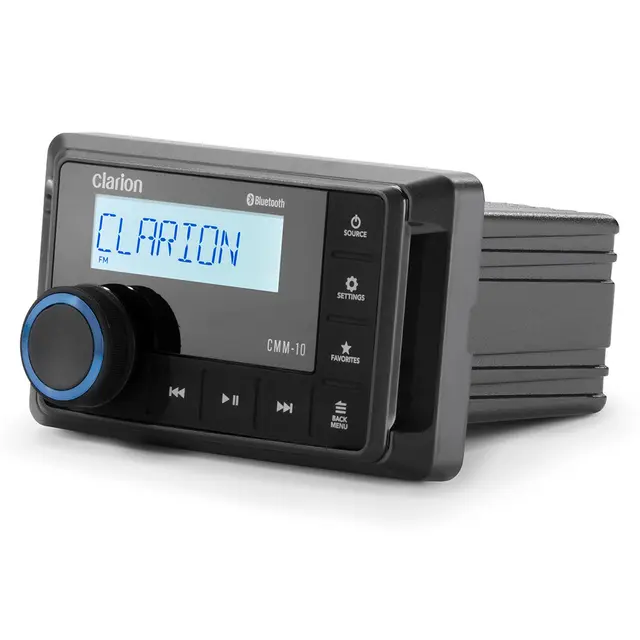 Clarion CMM-10i Marine hovedenhet 4X20W RMS, DAB+, BT, USB 
