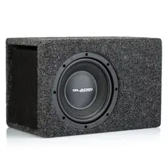 Gladen RS 08 VB-CU Subwoofer i kasse 8" i portet-kasse, 175W RMS, 4 Ohm