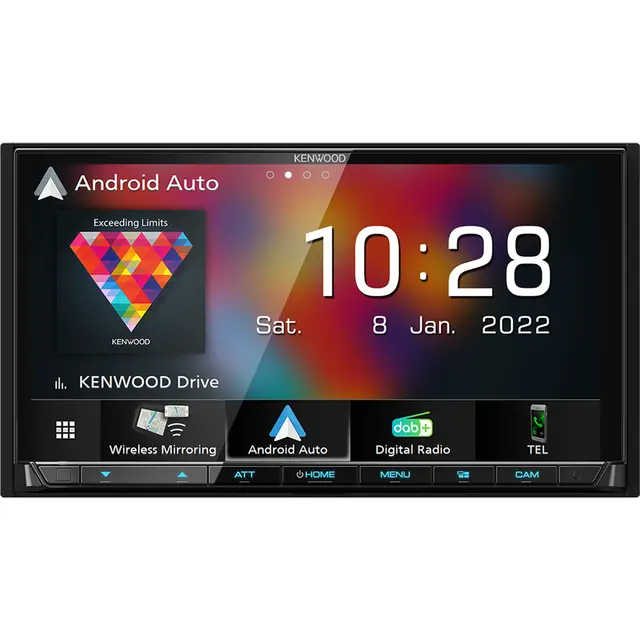 Kenwood DMX-8021DABS DAB+, WIFI, Android Auto, Carplay, BT ++ 