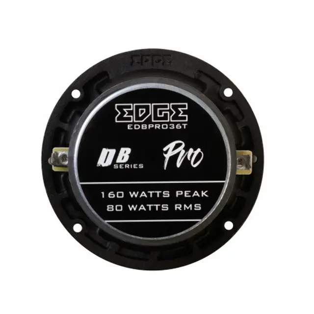 Edge EDBPRO36T-E1 3,8" SPL diskanter 3,8" diskanter, 80W RMS, pris per par 