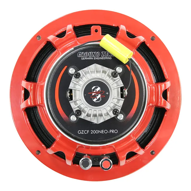 Ground Zero GZCF 200NEO-PRO 8" Coax 250W RMS, 96 dB, Pris per stykk 