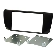 ConnectED 2-DIN monteringsramme - Sort Alfa Romeo Giulietta (2010 - 2013) Sort
