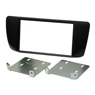 ConnectED 2-DIN monteringsramme - Sort Alfa Romeo Giulietta (2010 - 2013) Sort