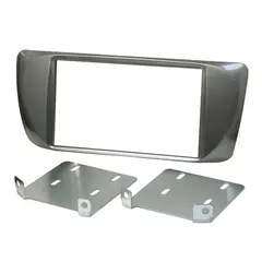 ConnectED 2-DIN monteringsramme - Sølv Alfa Romeo Giulietta (2010 - 2013) Sølv