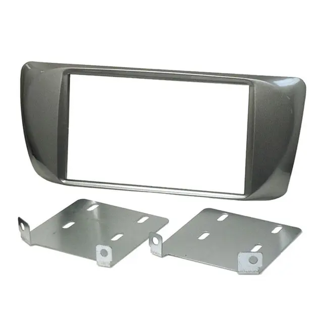 ConnectED 2-DIN monteringsramme - Sølv Alfa Romeo Giulietta (2010 - 2013) Sølv 