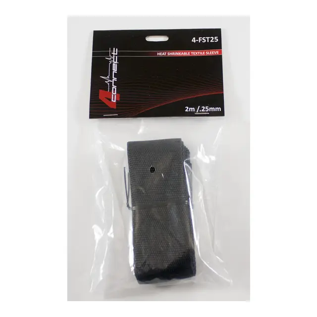 4 CONNECT 25mm krympeslange Tøy/nylon, 2 meter 