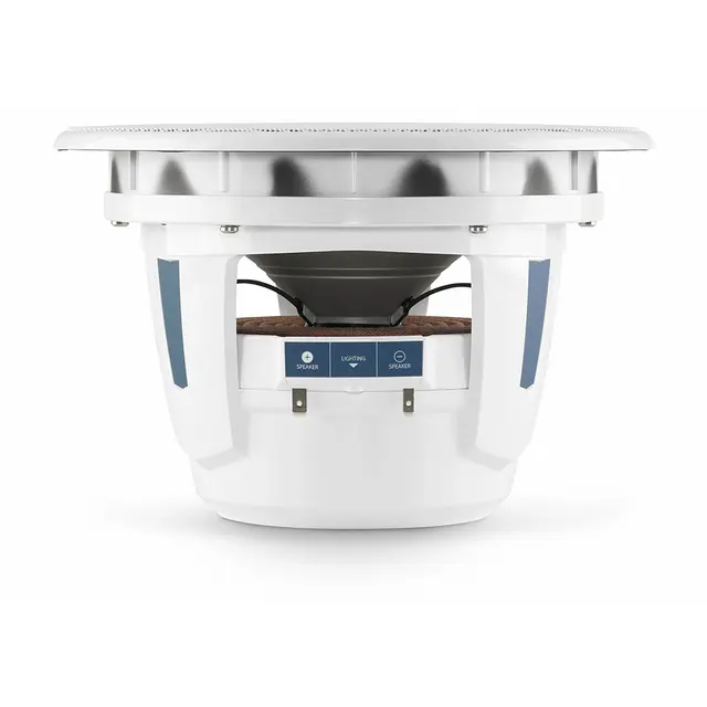 JL Audio M6-8IB-L-GwGw-4 subwoofer 8" 200W, hvit luksus grill, Pris per stk 