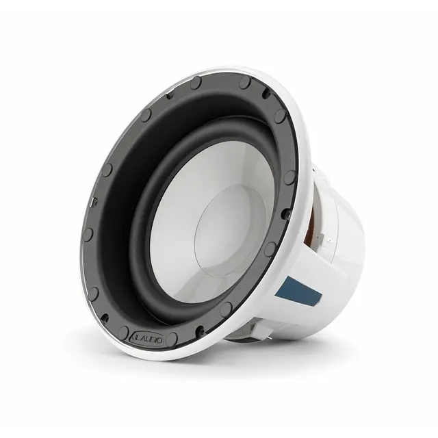 JL Audio M6-8IB-L-GwGw-4 subwoofer 8" 200W, hvit luksus grill, Pris per stk 