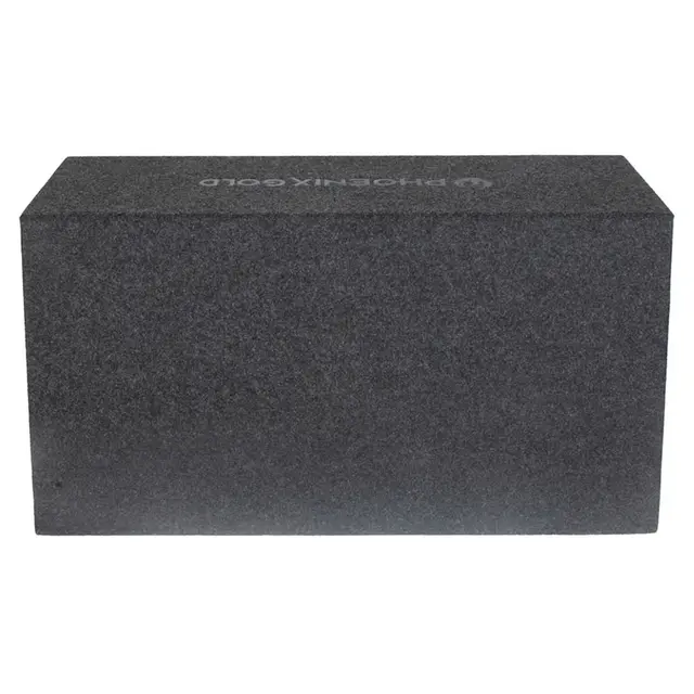 Phoenix Gold Basskasse for 2x12" 2x12" Portet kasse, sort/koksgrå 