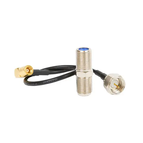 Antenneadapter SMB (f) <-> F-connector (f/m)