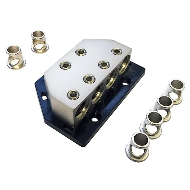 4Connect Fordelingsblokk for strøm 2x50/20mm2 -> 4x50/20mm2 