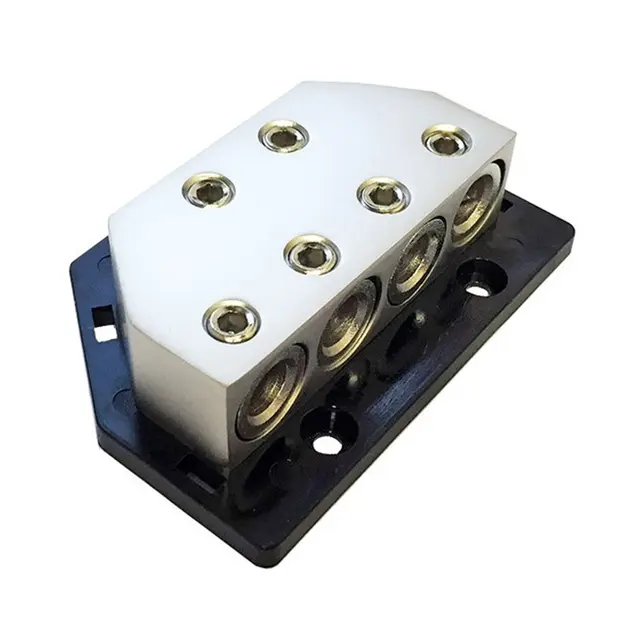 4Connect Fordelingsblokk for strøm 2x50/20mm2 -> 4x50/20mm2 