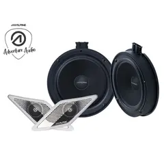 Alpine SPC-106CRA2 6,5" Høyttalersett. Volkswagen Crafter 2 / MAN TGE