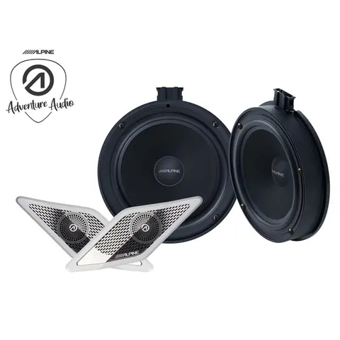 Alpine SPC-106CRA2 6,5" Høyttalersett. Volkswagen Crafter / MAN TG-E