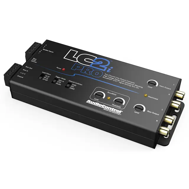 AudioControl LC2i PRO Høy til lavnivå adapter med AccuBass 