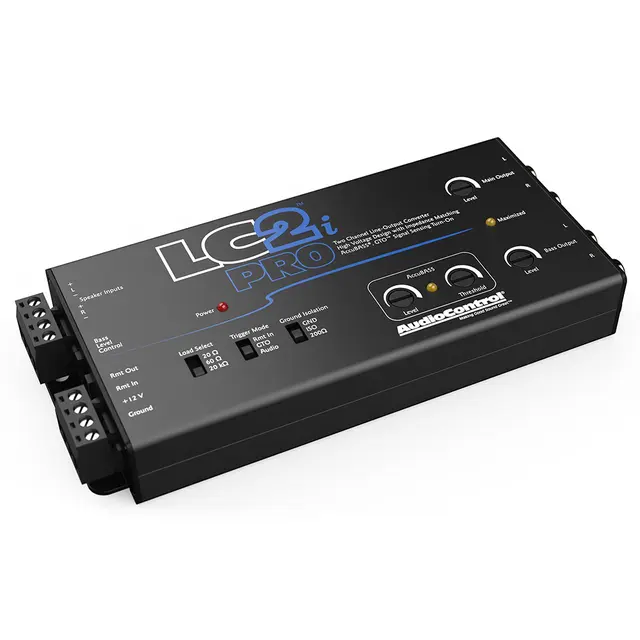 AudioControl LC2i PRO Høy til lavnivå adapter med AccuBass 