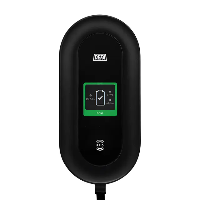 Defa Power™ ladestasjon 22kW med 6 meter kabel og display 