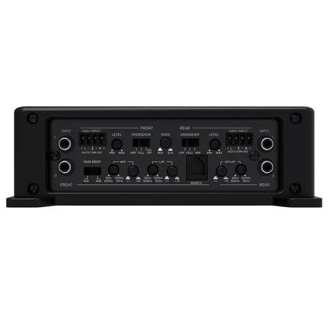 Ai-Sonic S2-A100.4 4-kanals forsterker 4x165W RMS i 2ohm. Klasse-AB 