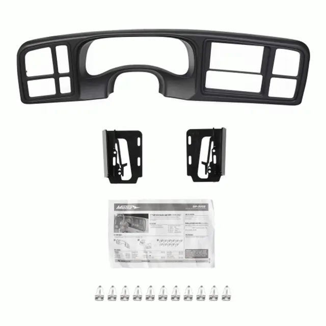 2-DIN monteringsramme GM Full size trucks - Grå 