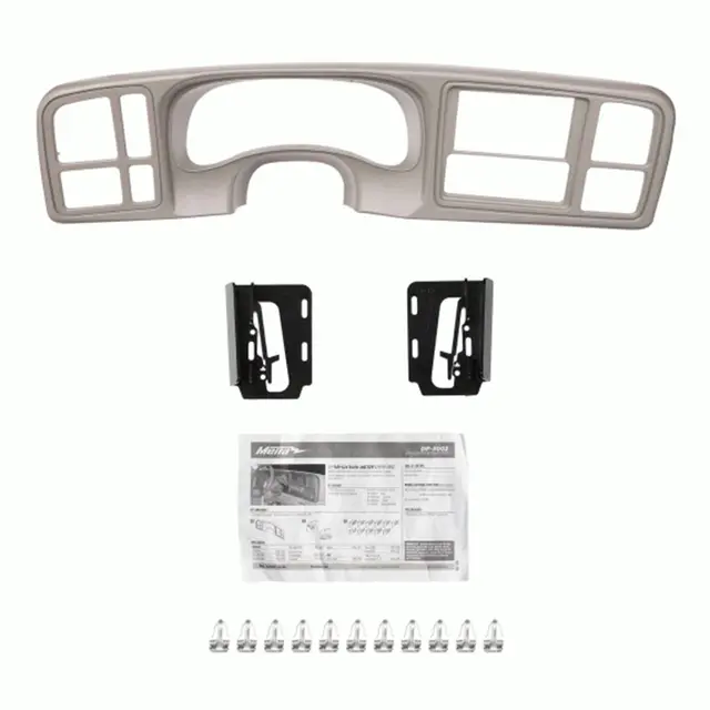 2-DIN monteringsramme GM Full size trucks - Beige/Pewter 