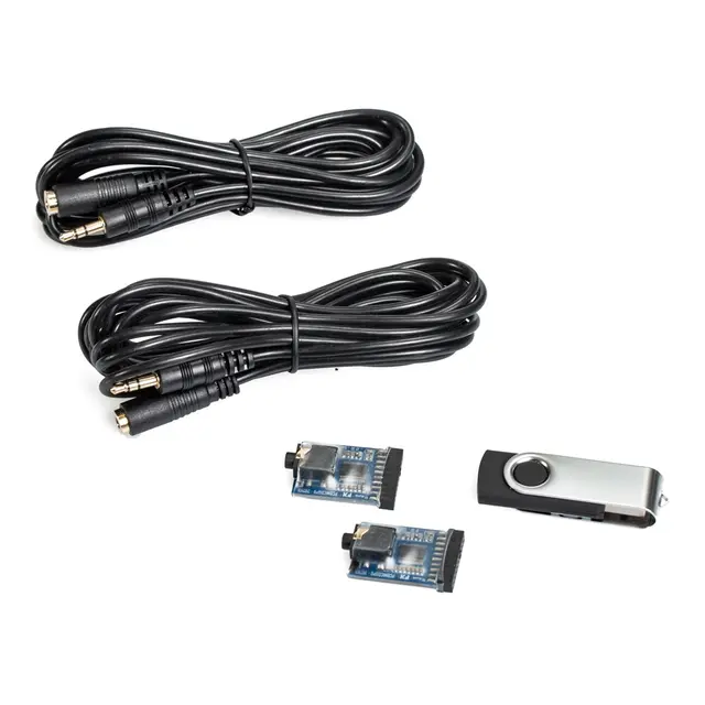 Gladen BARNIE Målesystem Målesystem med 2 mikrofoner og stativ 