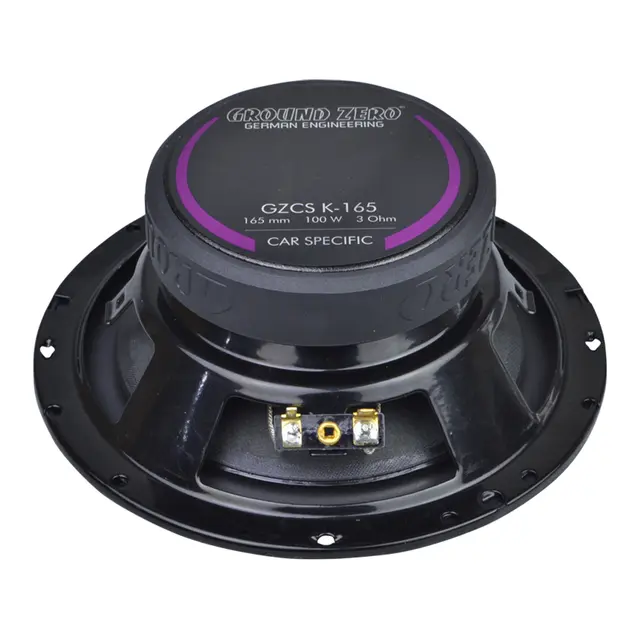 Ground Zero GZCS K-165VW 6,5" Bass tilpasset VW, 80W RMS, 3 Ohm 