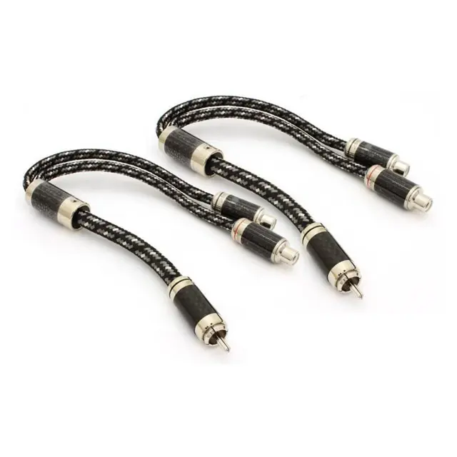 Stinger 9000 Serien Y-ledd RCA Y-ledd, Ultra OFC, 1 han -> 2 hun 