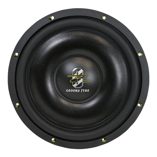 Ground Zero GZHW 12-D2 FLAT 12"subwoofer Slim, 700W RMS, 2x2 Ohm, KLIPPEL 