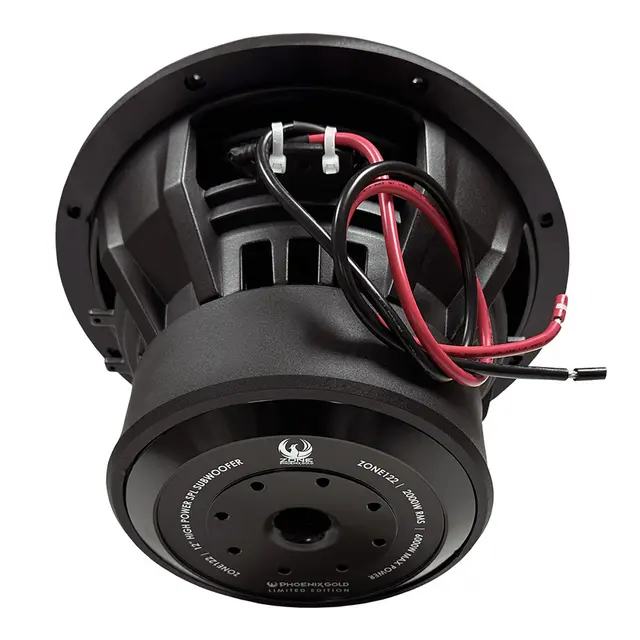 Phoenix Gold ZONE122 12" subwoofer 2000W RMS, 6000W Limited Edition, 2x2Ohm 