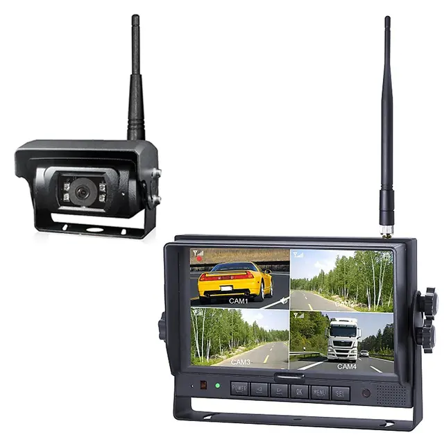 Trådløs HD ryggekamerapakke HD ryggekamerapakke, valgfritt kamera 