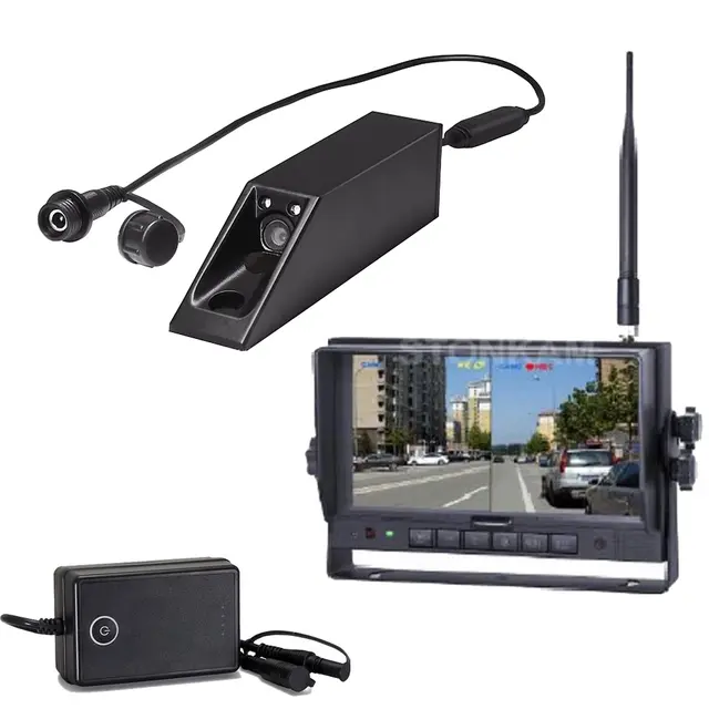 Trådløst HD Kamerasystem for gaffeltruck Trådløst HD Kamerasystem for gaffeltruck 